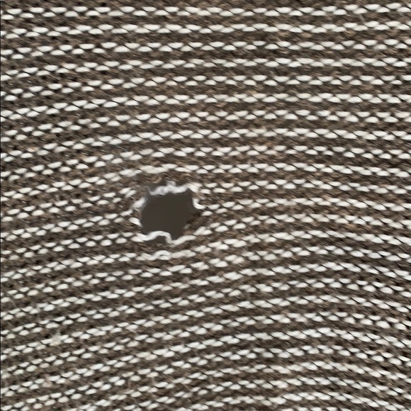 Heavy wrap brown and cream sweater - Picture 5 of 5